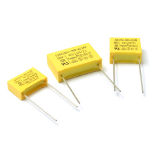 Capacitor polipropileno X2 metalizado da película Capacitor segurança